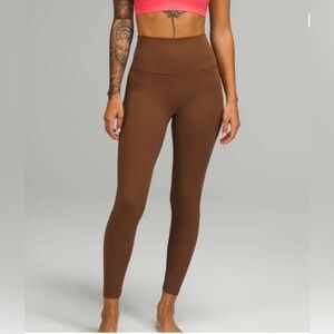 EUC Lululemon Align 7/8 high-waisted leggings, sz 6